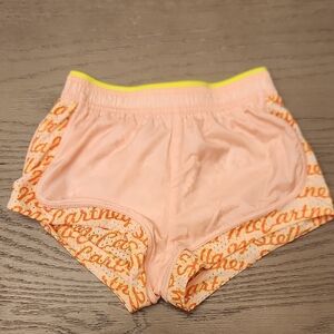 Like New Girls Stella McCartney Athletic Shorts in Yellow and Orange